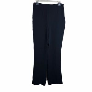 Ralph Lauren Collection Black Silk Dress Pants